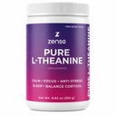 纯L-Theanine 粉末 100% [266gm-1,250 services] 天然L-Theanine 补充剂 - 只有 1 Informedient,无糖,Soy,Filler, Melatonin, Non-GMO, Vegan