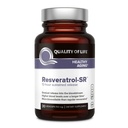 生活质量 Resveratrol SR - 强大的抗衰老所有自然公式 - 30 Vegicaps