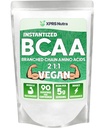 XPRS Nutra BCAA粉 - 男子氨基酸补充剂 - 不受欢迎的BCAA 劳动补充剂 - 男子健身补充剂 - 女子健身后康复氨基酸补充剂(1英镑)
