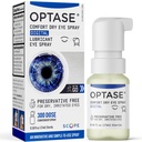 Optase 舒适干眼喷雾 - 防腐自由人工泪滴 - 易燃喷雾中的干眼喷雾 - 多用途瓶,接触镜头安全 - 58 fl oz