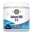 KAL 维生素Calcium D-3 ActivMix,粉末钙补充剂,生物可用钙乳酸盐和葡萄酸盐,骨质健康支持,不味,非GMO,Gluten Free,60天保障,31个服务,10.9 oz
