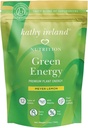 凯西·爱尔兰超级绿地能源粉 清洁能源饮料 与Matcha & Green Tea, Immune & Digestive Support Suppless, No 添加糖, Meyer Lemon Flavor, 7.4 oz
