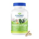 Ridgecres Herbles Business Eyes,天然眼维生素补充剂,包括Lutein,Zeaxanthin,Bilberry提取,支持眼和视觉健康(120 Vegan Caps,30 Servi)
