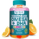 (原始内容存档于2019-09-21) (中文(简体) ). Feel Great Omega & DHA Gummys for Adults Plant 基于Omega 3 Fish Oil 替代品 | Vegetarian C, Chia, and Omega3, 支持大脑, Immune, 产前功能, (60 Counter).