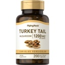 (原始内容存档于2018-12-09) (英语). Piping Rock Turkey Tail Mushroom Capsules 1200mg → 200 Pills → Coriolus Versicolor → Herbal 抽取补编 → Non-GMO, Gluten Free