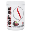 Purus Labs Everyday Amino BCAA Powder + 氨基酸用于肌肉水解和复苏 + 糖自由与胶自由 + 30 services(黑莓樱桃)