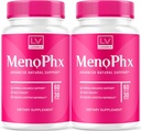 LIVORKA (2 Pack) MenoPhx, MenoPhx, MenoPhx Capsule, MenoPhx Detox, Meno PHX, PHX Meno, MenoPhnx (120 Capsules) (中文(简体) ).