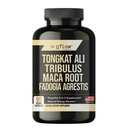 Tongkat Ali for Men and Women - Fadogia Agrestis和Tribulus 与马卡根-Stamina,Vitality, Energy, Mood Support QQ)在美国制造的超强阵容