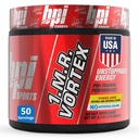 BPI Sports 1.M.R Vortex Pre Workout Powder – 使用甘油,咖啡因,尼亚辛和草药提取器的男女高强度预演 – 能量,焦点和耐力 – 动力汁 – 50 服务