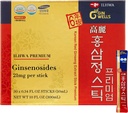 ILHWA Premium Korean Red Ginseng 提取棒(0.34fl oz X 30 Sticks) - 豁免. 每服21毫克