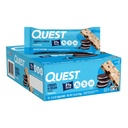 Quest 营养 饼干和奶油蛋白棒, 21g 蛋白质, 1g 糖, 4g Net Carb, Gluten Free, Keto Friendly, 12 Counter