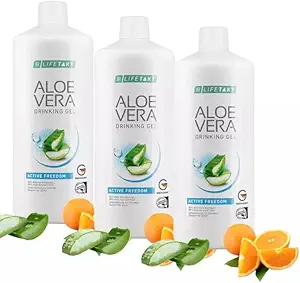 LR Listakt Aloe Vera 饮用Gel 积极自由保健 女性男子每天饮用自然治疗套餐 3-1 000毫升/33.3 f.oz