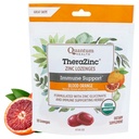 量子健康 TheraZinc 有机锌 Lozenges Echinacea和蜂蜜免疫支持 成人和孩子 12+ 自然燃烧的血橙快速救济,无余味 - 18个伯爵
