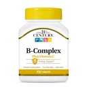 21世纪保健,B Complex Plus维生素C,平板电脑100 计数(一包)
