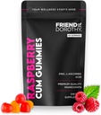 Raspberry C *M Gummys – 改进精液体积和负载 – Semen 体积补编 – 60 Capsules