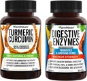 含黑辣椒的FarmHaven Turmeric Curcumin和含18种杀菌药的消化酶