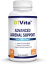 与Ashwagandha、Panax Ginseng、Andrenal Gland健康2-Month供应(60 Non-GMO Capsules)合作的高级肾上腺支持