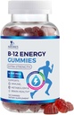 B-12 维生素能量Gummys 4500mcg - 超强B12 Gummy Chewables for Energy Metabolism & Immune Support - 女性,男性, & Kids的饮食补助 - 非GMO,Vegan,Berry Flavor - 120 计数