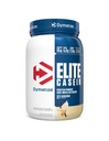催化 Elite Casein蛋白粉, 与肌肉建筑氨酸慢吸附, 100% Micellar Casein, 25g蛋白, 5.4g BCAAs & 2.3g Leucine, 帮助过夜恢复, 平滑香草, 2英镑