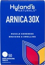 Hyland的Arnica Montana 30x 石碑,布鲁伊斯的自然救济,Swelling and Muscle Soreness, 快速溶解石碑(共计1,50个伯爵的纸袋)