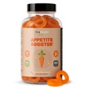 TruHeight Kids Appetite Boaster Gummys (Ages 2+) 所有自然托德勒, 儿童与青少年 Appetite Stoming to Eat More - 体重增益补充 - 体重不足儿童的维生素 - 挑食者维生素