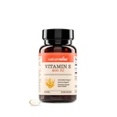 NatureWise Vitamin E 400 IU Softgels(180mg DL-Alpha) - 乳制品,Gluten,和Soy Free,非GMO 抗氧化剂 皮肤,心脏,眼,和免疫健康支持补充剂 - 2-Month供应,60 Counter