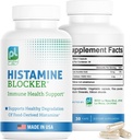 DAO 补充 Histamine Blocker – 高级 DAO Enzyme 公式和维生素C 用于 Histamine Digest and Regions Supports – Diamine Oxidase DAO 补编, 30 Capsules