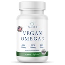 TAHIRO Vegan Omega-3 Softgels -- -- 配有DPA、DHA和EPA的植物补充剂 -- -- 男子、妇女和孕妇的营养剂 -- -- 支持脑健康 -- -- 产前和联合补充剂,1000毫克