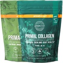 Primal 收获超级绿色和柯拉根粉末 女性和男性超级食品 绿色和柯拉根 Peptides粉末 头发、皮肤和钉子盒