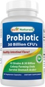 Best Naturals Probiotic 10 Strains & 30亿 CPU 肠胃花, 60 Veggie Capsules (60 Counter of 1) 互联网档案馆的存檔,存档日期2013-12-11.