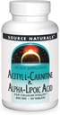 天然乙酰L-Carnitine和Alpha-Lipoic酸 650毫克 - 30块