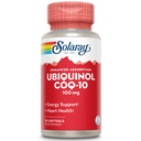 Solaray Ubiquinol CoQ- 10 100mg 增强吸收软胶 - Ubiquinol CoQ10 男女补充,Coenzyme Q10-30 软胶