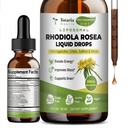 Totaria 16-in-1 Liposomal Rhodiola Rosea Tincture, Ultra Strige Rhodiola Supplement w/ Ashwagandha, Saffron, Magnesium, SAM-e, Rhodiola Rosea 提取液体滴液促进自然放松, Mood, 能源