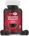 Maxi Health Natural Laxative Gummys for advants and Kids – Non-GMO and Vegan Senna Stool Sweeter Gummys – Berry Flavor Chewable Laxatives for 便秘支持(60个计数) 成人和孩子的天然含氧乳胶(Non-GMO和Vegan Senna Steol Sweeter Gummys – Berry Flavor Chewable Laxaties for 便秘支持(60个计数)