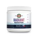 KAL Radiant Magnesium Powder, 混合莓火药, Hyaluronic酸和镁补充剂, 皮肤和抗氧化剂支持, 无糖, 60种, 7.3 OZ