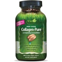 Irwin Naturals Deep Tissue Collagen-Pure - 80 液态软胶 - 皮肤的强化营养 - 2 000毫克水解凝胶 - 16总功率