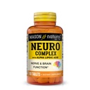 MASON NATURAL 神经综合体,含有Alpha Lipoic酸和维生素B12,适合蔬菜,100片