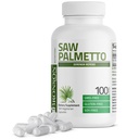 Bronson Saw Palmetto 外力支持健康前列腺功能和尿液健康支持 - 非转基因生物,100个植物卡普尔