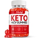 Keto ACV Gummys - 60 Counter Gluten - Free, Gelatin - Free Apple 苹果苹果 苹果 苹果 苹果 苹果 苹果 配以 B12 用于 Keto 支持,蔬菜,独家Flavor,方便瓶型的男女补品