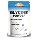 Glycine Powder (2磅) - 促进休息,肌肉能量和力量,记忆和认知支持(Resealable Bag)