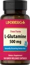 Lindberg L Glutamine Capsules for Women and Men \ 500 mg \ 100 Pills \ Free Form Supplement \ Non-GMO, Gluten Free(英语:Gluten Free) 互联网档案馆的存檔,存档日期2011-12-16.