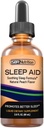 天然睡眠辅助液滴 5 mg Melatonin → Suntheanine, Chamomile, GABA, 健康公式 → 舒畅超强副语言 支持睡眠,失眠,喷气拉格 → 2 fl oz