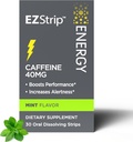 能量补充剂 - Mint Flavor, 30 Counter - 用40mg的咖啡因溶解条块,以帮助增强你的节日与靴子性能 - 在美国制造,糖和无糖