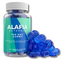 无糖 NAC Gummys, NAC 呼吸卫生补充剂 Liver Detox & Cleanse, Kedney, 抗氧化剂支持, N-Acetyl Cysteine 补充剂 MCT-Oil 吸附剂 Vegan 60cmt