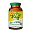 大型食品维生素D35,000 IU(125 mcg) - 配有维生素D3 K2的蔬菜补充剂 - 支持骨骼,牙齿,肌肉和免疫健康 - 认证的非GMO - 120 Mini Capsules,120 服务