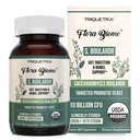 有机沙卡罗米西丝·博拉尔迪伊 - 10亿 CPU - 临床验证 CNCM I-1079 Probiotic Strain - Gut, Digestion and Health Bowel Support - S. Boulardii Probiotic的第一有机形式 - 60 Counter