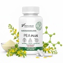 新西兰 - Palmitoyl乙醇酰胺 600mg + Luteolin - 微硝化培亚补充剂 - 120 Vegan Capsules