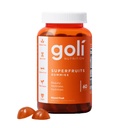 Goli营养补充剂,超级福瑞特美食 瓜米维生素 - 60 计数 - Collagen - 促进成份 - 混合水果, Vegan, 植物型, 非GMO, Gluten-Free & Gelatin Free