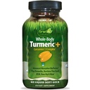 Irwin Naturals 整体-Body Turmeric+ - 60 液体软胶 - BioPerine Complex 增强吸收 - 30 总服务