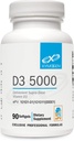 XYMOGEN D35000 - 生物可用维生素D35000 IU(125 mcg) - 高概率维生素D补充剂支持免疫健康,骨质+心脏健康(90 Gelatin Softgels)